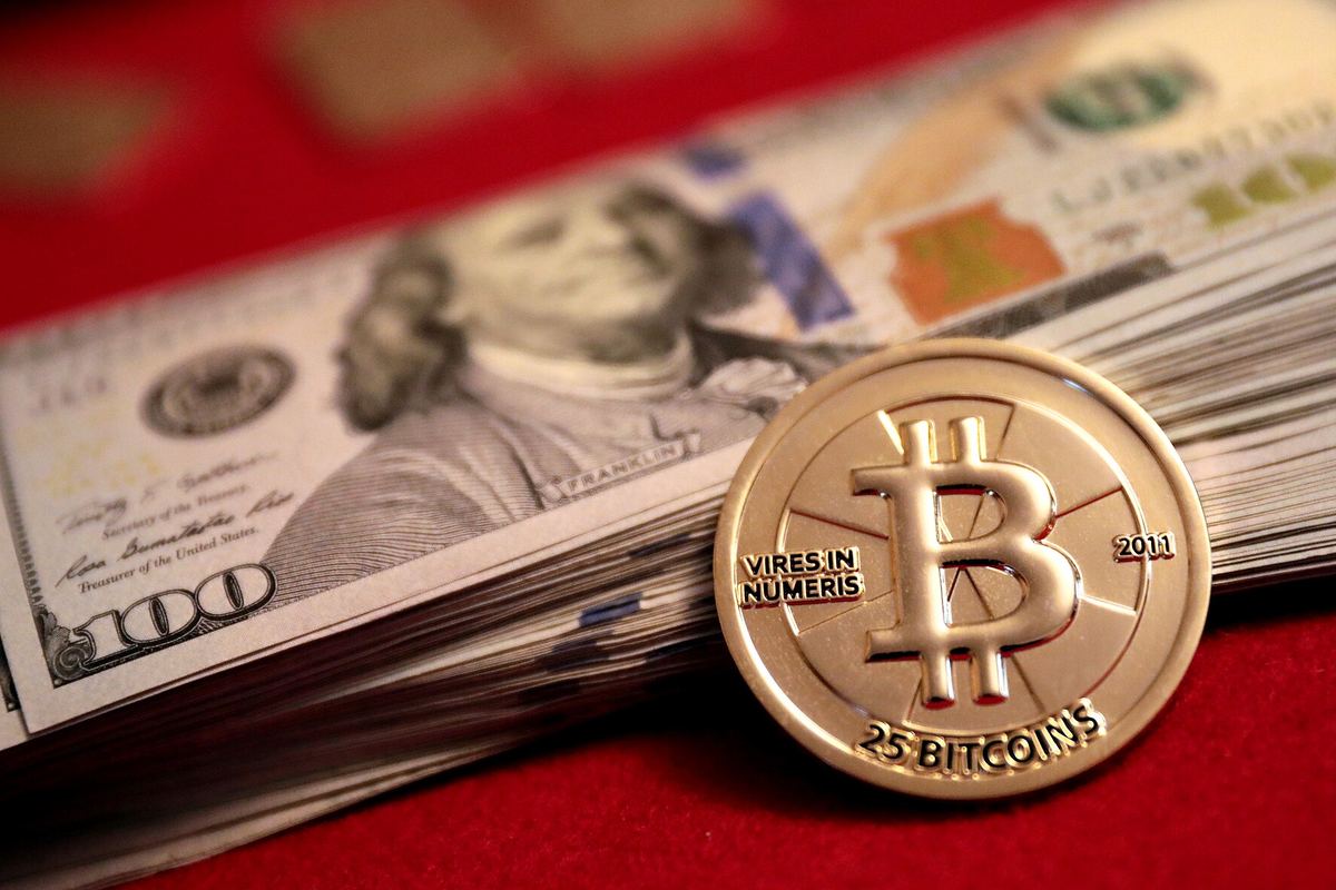 Physical Bitcoin coins
