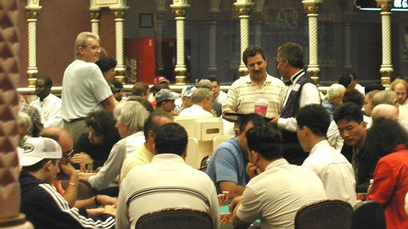 Poker table