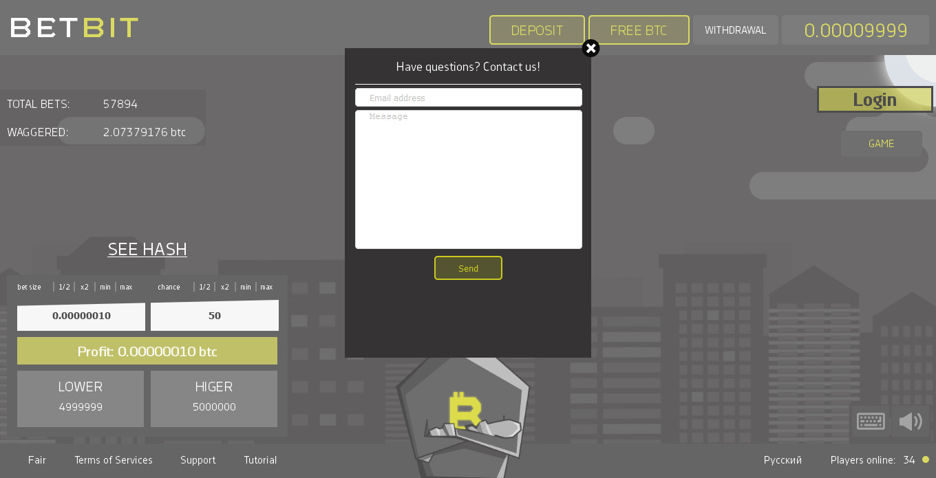 Betbit Support