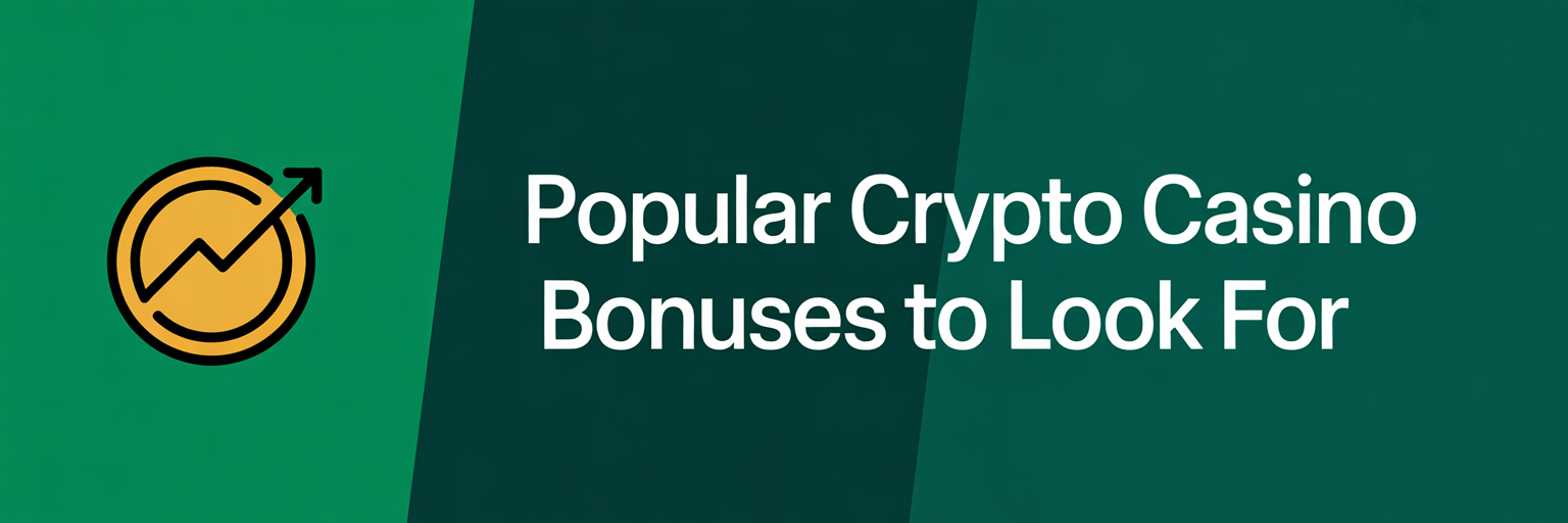 Popular Crypto Casino Bonuses